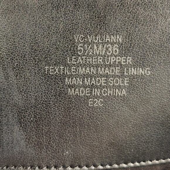 NEW Vince Camuto Women's Vuliann Knee High Boots black leather size 5.5 - Picture 8 of 8